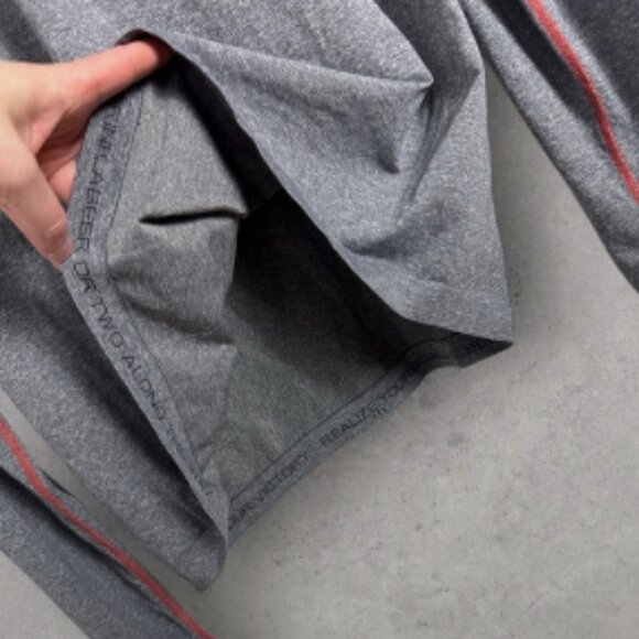 Lululemon Metal Vent Tech Long Sleeve Mens Size Medium Grey Running Shirt Crew M - Picture 9 of 11